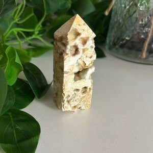 Small Druzy Crazy Lace Agate Tower